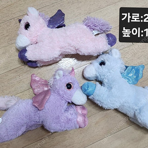 귀여운 유니콘인형 3종 일괄(반값택배포함)