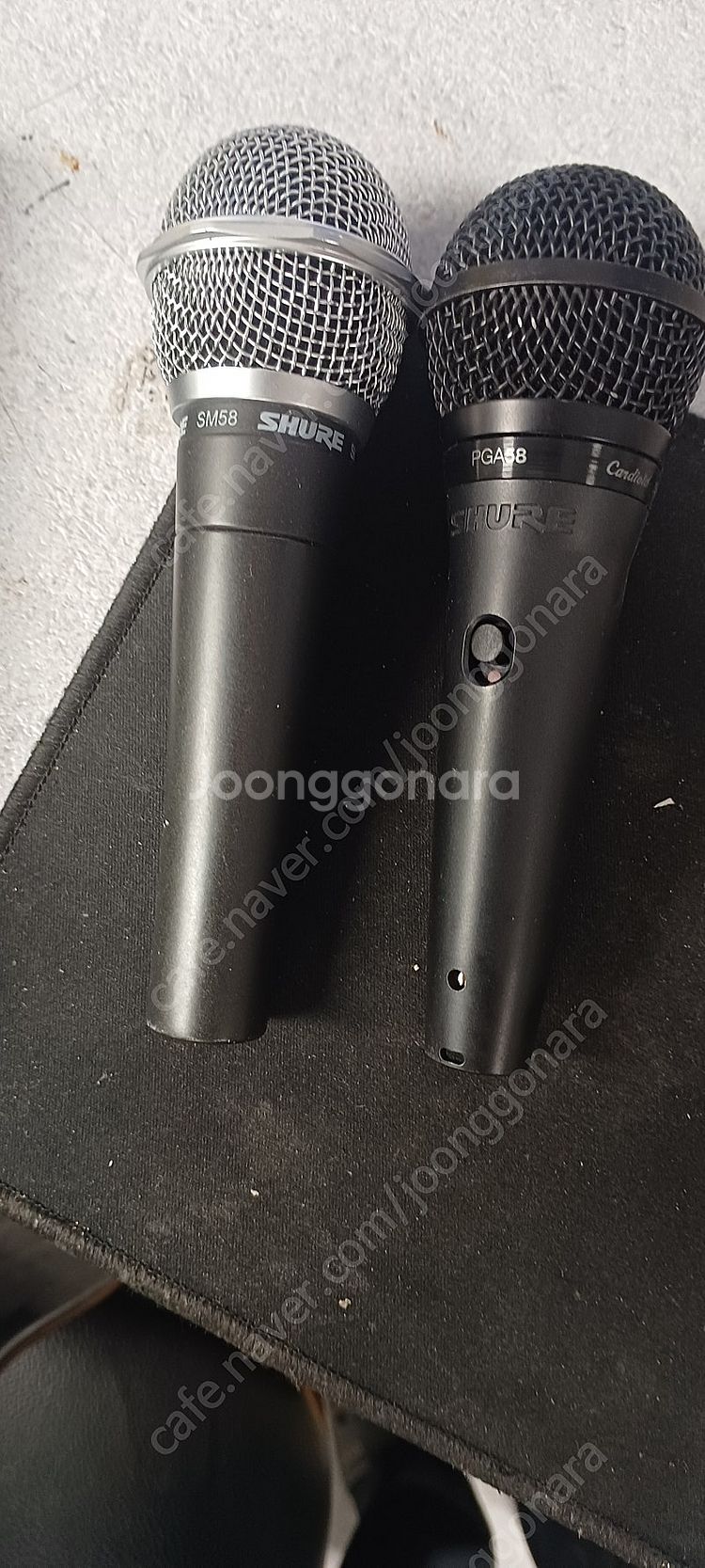 shure sm58 1개 , pga 58 2개--0