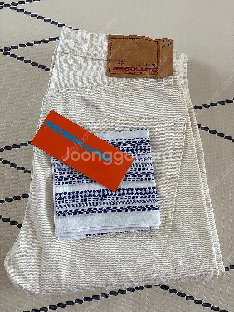 레졸루트 710 에크루 데님 31x32 (신품)--0