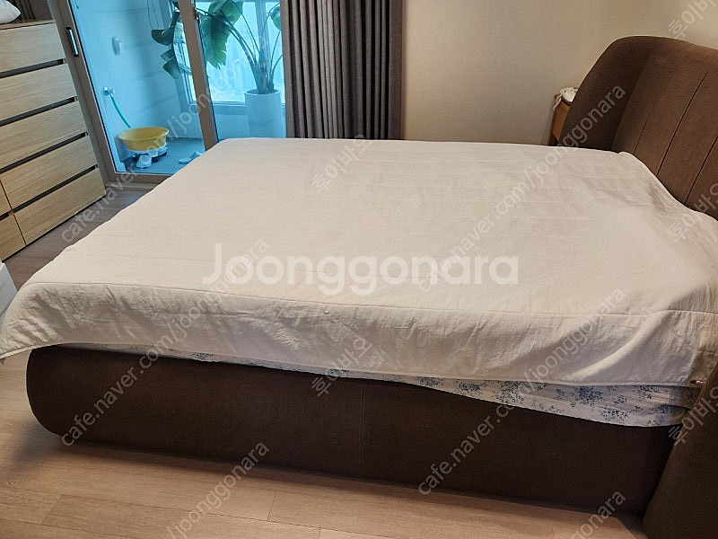 템퍼 침대 퀸사이즈--5