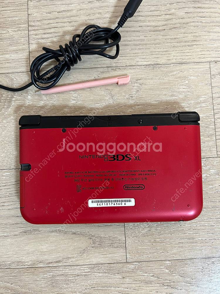 3DS Xl 레드 색상 실기용 16.5만에 팝니다 (사...--1