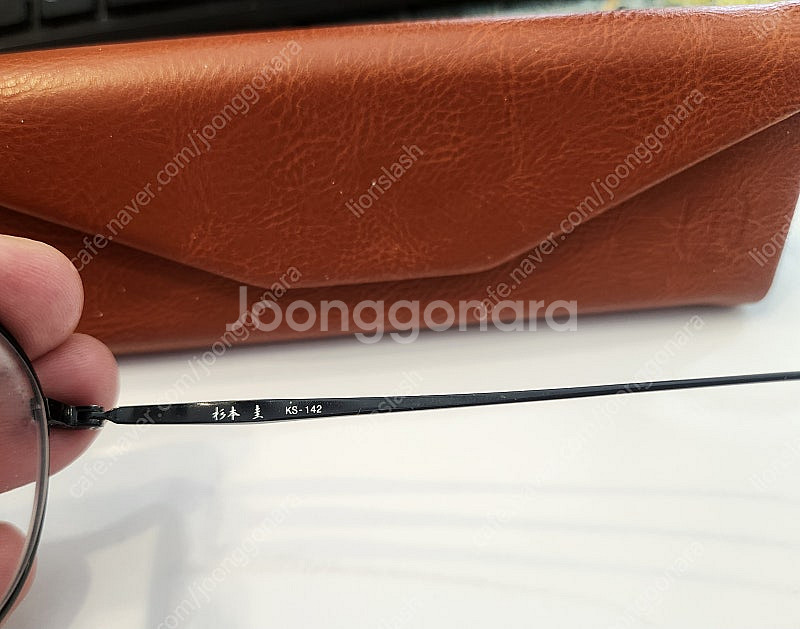 일본 스키모토케이 티타늄 안경 KS-142 4번 컬러 ...--1