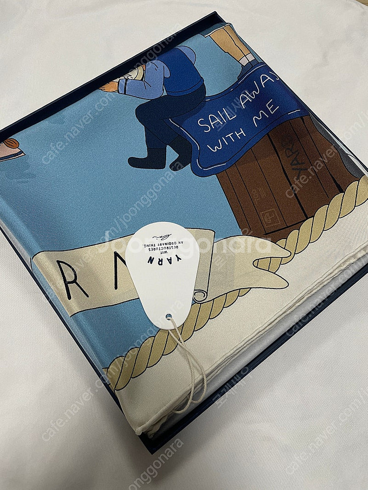 STUDIO YARN 스튜디오얀 AHOY HOY 스카프(새상품,새제품)--1