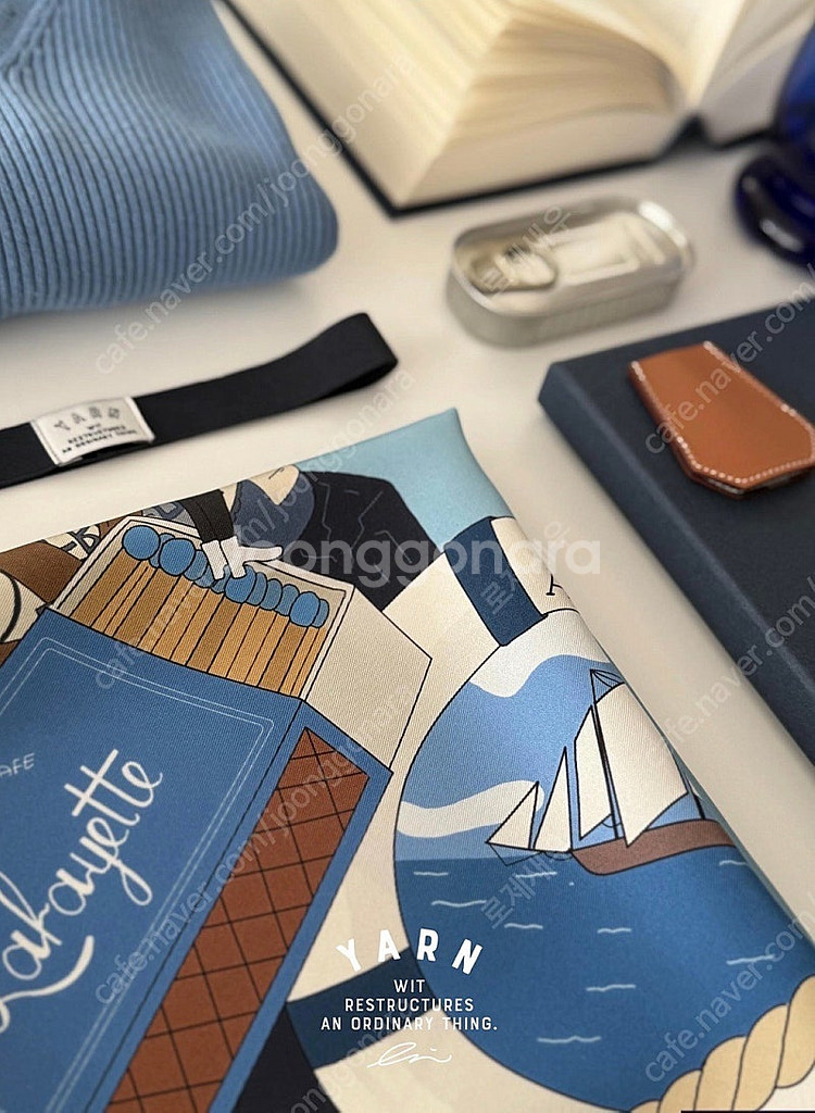 STUDIO YARN 스튜디오얀 AHOY HOY 스카프(새상품,새제품)--3