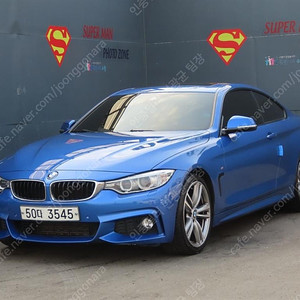 BMW 4시리즈 중고차 할부 428i 쿠페 개인사업자 차량구매 수입중고차 파란색 2015년식 428i 쿠페 M 스포츠 개인사업자 차량구매
