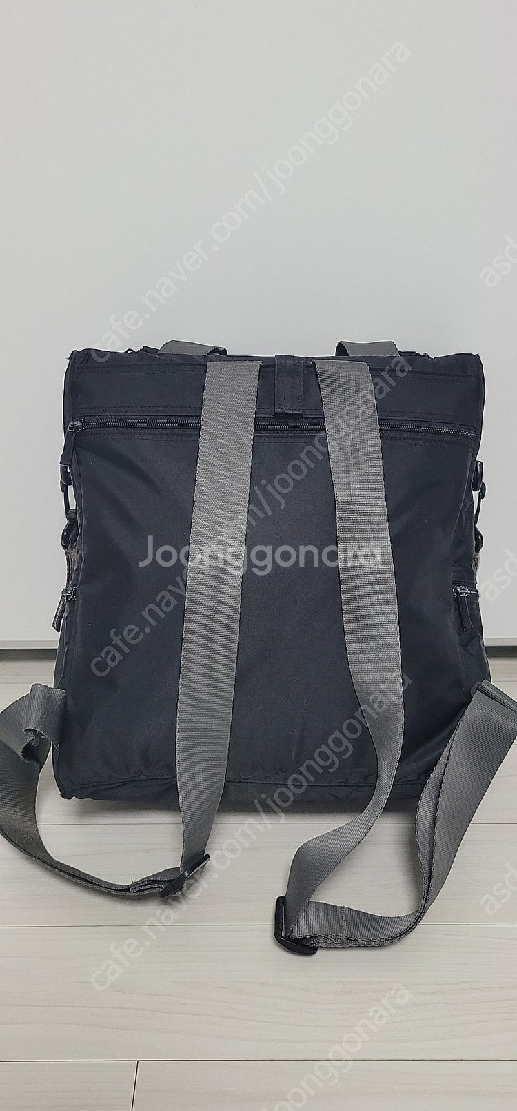 제이해밀턴 백팩 기저귀가방 프라다원단 한손오픈가능 방수...--5