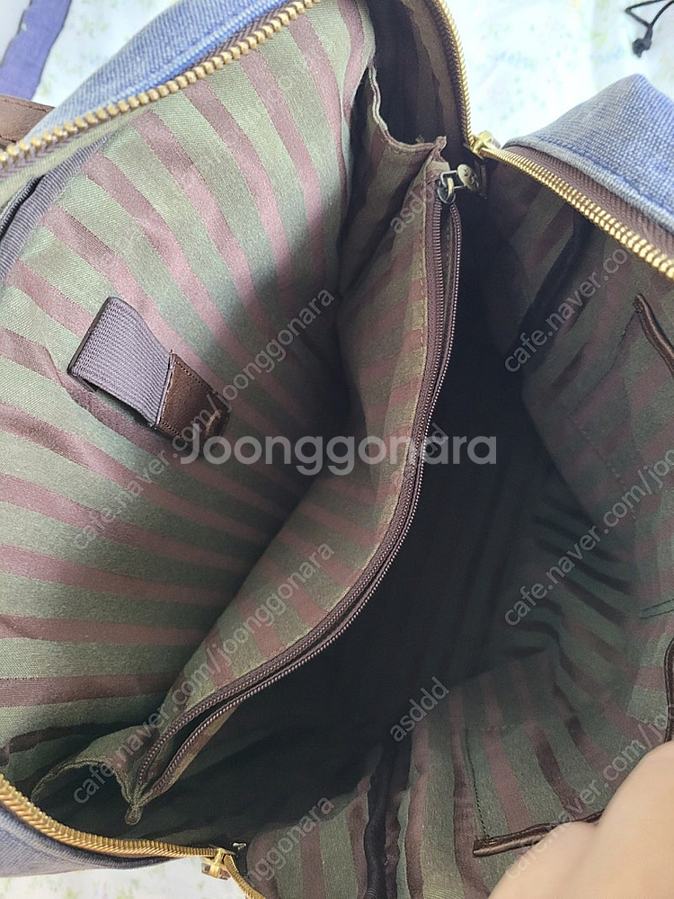 몽삭 백팩(네이비) m1108-49663(?) 데님 이...--4
