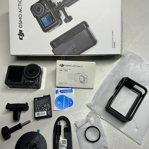 DJI 오즈모 액션3 스텐다드 콤보 패키지 판매합니다.