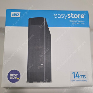 WD 이지스토어 14테라 easystore 14TB 외장하드