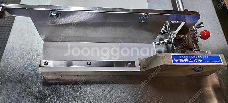 우동커터 우동커팅기 면절단기 우동절단기 우동칼 면작두 ...--2