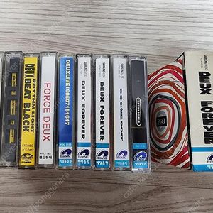 [Cassette카세트] 9장 듀스 1,2,3,리믹스,라이브,베스트1-2,김성재,이현도 Tape테이프 음반, Walkman워크맨