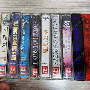 [Cassette카세트] 9장 서태지 1,2,3,4,5,6,테크노믹스,시대유감,베스트 Tape테이프 음반, Walkman워크맨