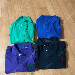 폴로 커스텀핏 PK S사이즈 4벌 일괄 판매
