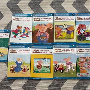 Penguin Young Readers Level 3: Oliver and Amanda 시리즈(9권)