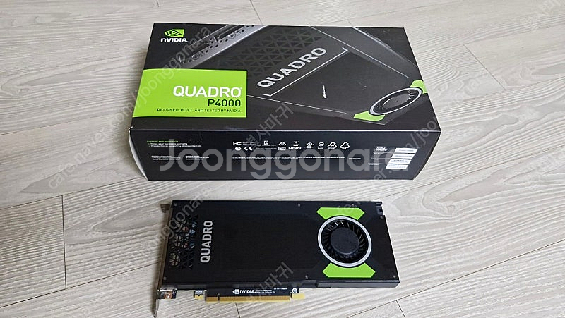 그래픽카드 NVIDIA 쿼드로 P4000 D5 8GB--0