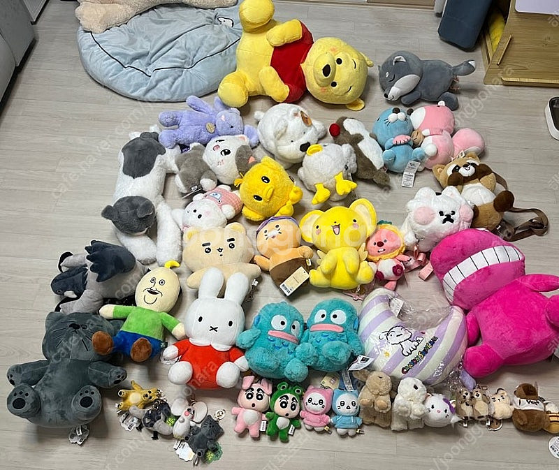 짱구, 짐승친구들, 보노보노, 카드캡터체리, 곰돌이푸, 미피 등 각종 인형, 키림 팔아요. 엄청 많아요!--0