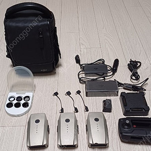 매빅프로플래티넘 배터리.조종기외.