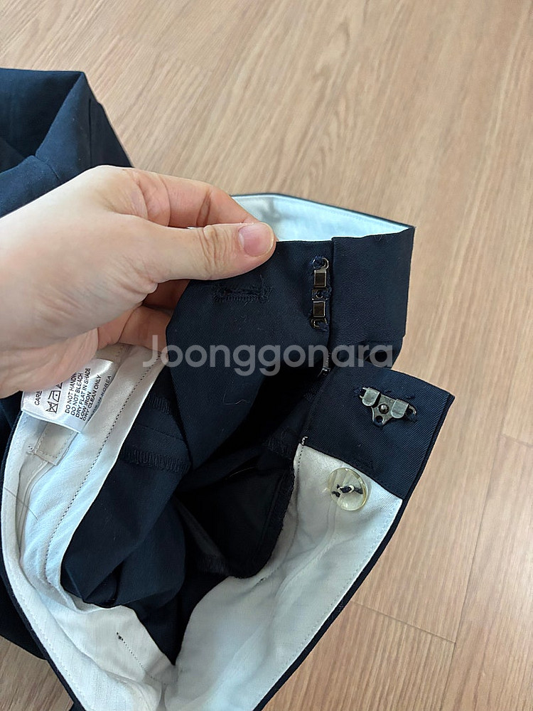 보웬 바스락 코튼 와이드 팬츠 올드머니룩 하객룩 출근룩...--6