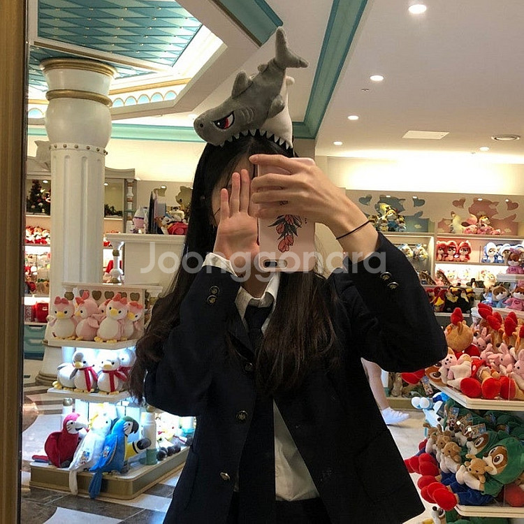롯데월드 로티 가방,머리띠--5