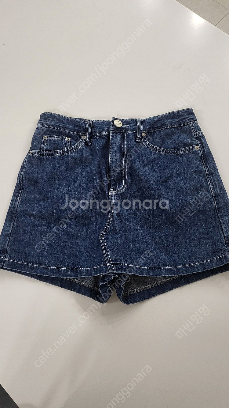 썸제이 스커트 쇼츠(한섬 타임 마인 어라운드율)--3
