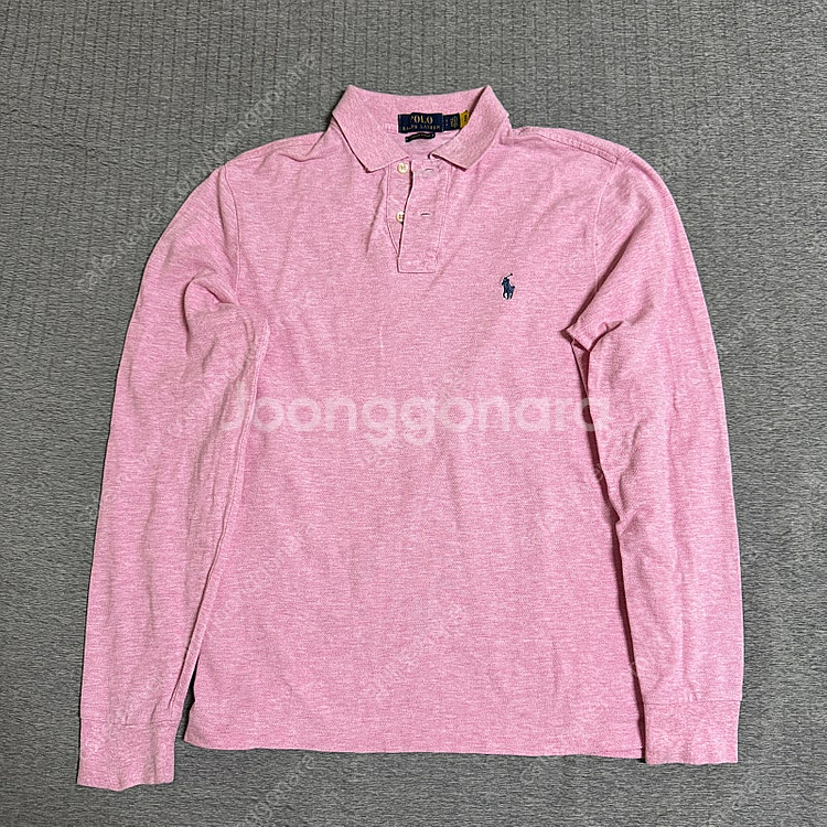 폴로 랄프로렌 커스텀슬림핏 긴팔 PK 카라티 S--0