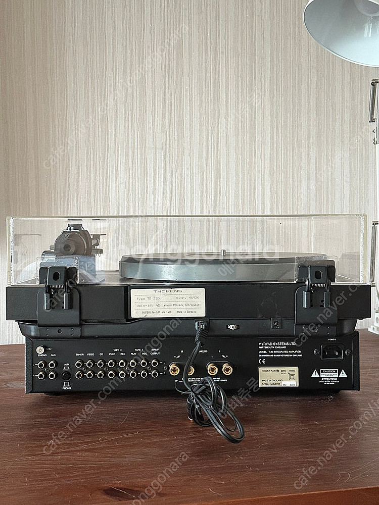 토렌스 TD 320 턴테이블 / 미리어드 T-40 인티...--1