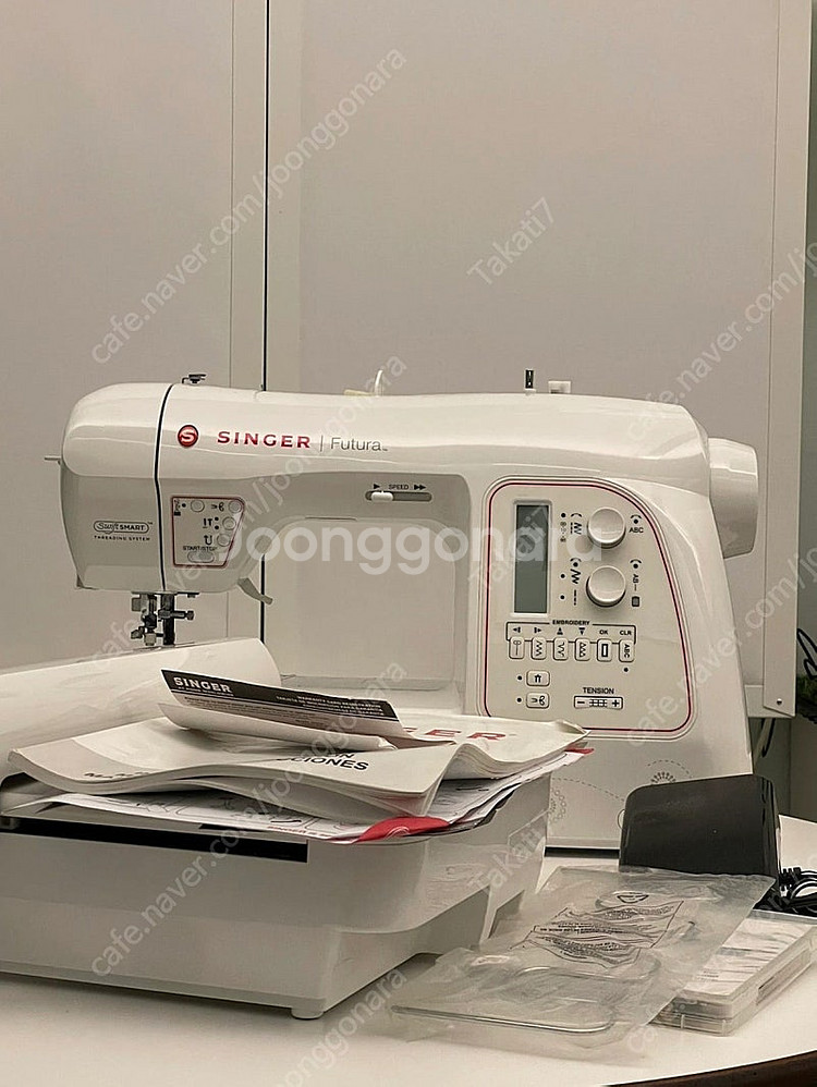 Singer futura xl 580 싱거 푸트라--1