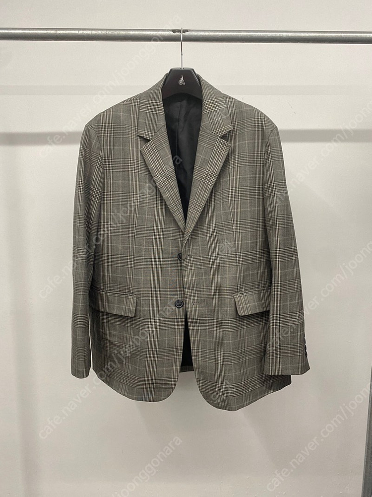 (105) 남성용 더니트컴퍼니 울 체크 블레이저 자켓 쟈켓 재킷 블레이져 이미지