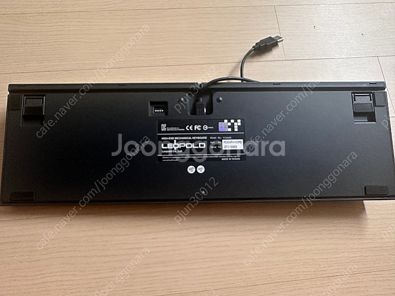 레오폴드 FC900R PD 그라파이트 한글 갈축 8만에--1