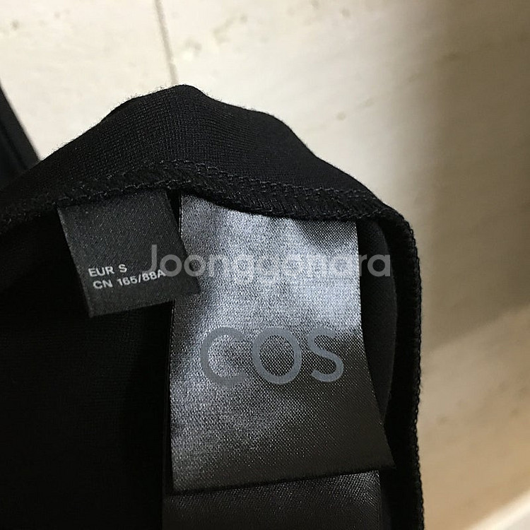 Cos 코스 롱 슬리브리스 랩 드레스 원피스 S--9
