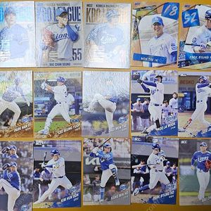 KBO 크보카드 2025 포토카드 삼성라이온즈 16장 일괄