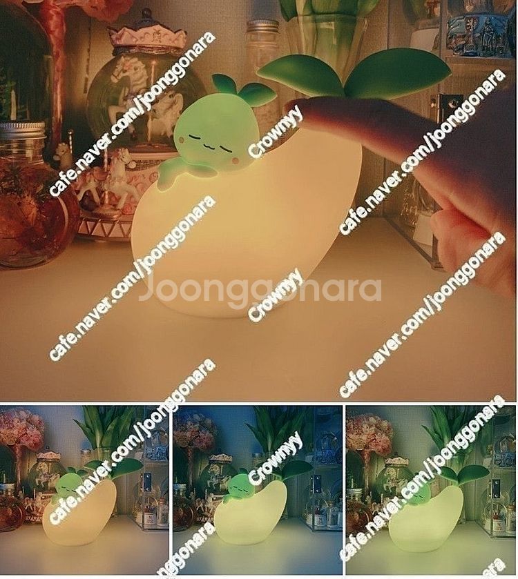 미사용 새상품 로스트아크 초희귀 굿나잇 모코코 무드등 ...--2