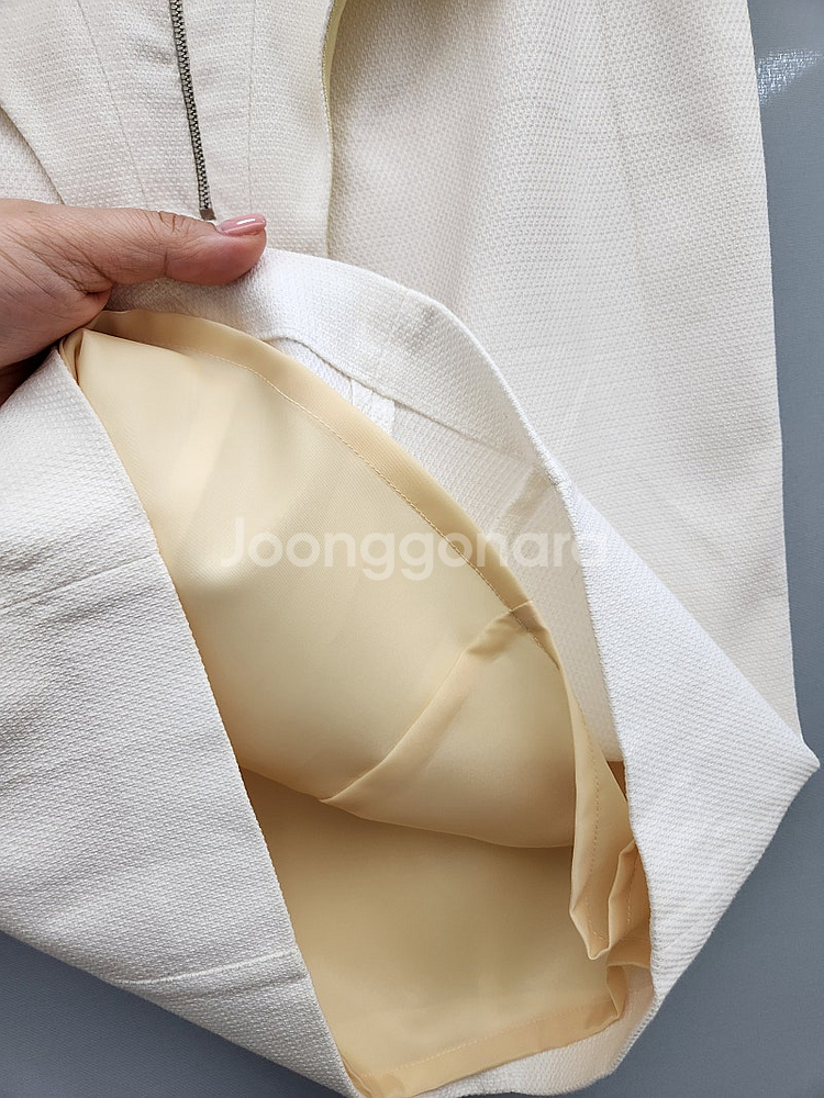 한섬 마인 화이트 스커트/한섬 타임 마인 미샤 구호 랑...--4
