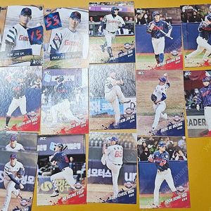 KBO 크보카드 2025 포토카드 롯데자이언츠 15장 일괄