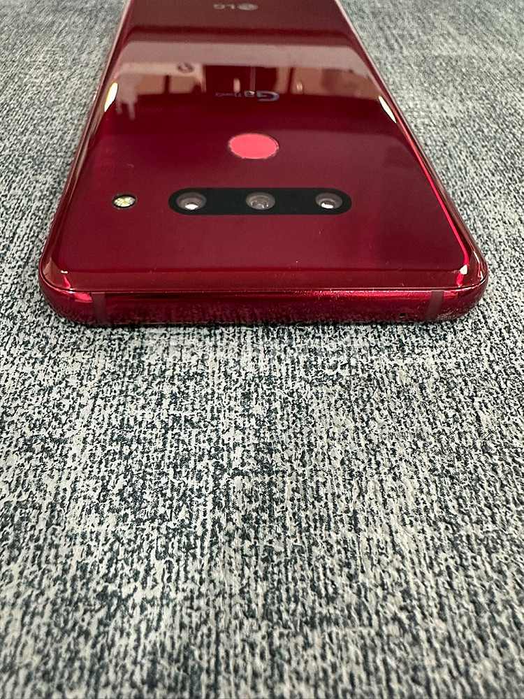 LG G8 128G 레드 무잔상 액정 미세한 금간 단말...--7