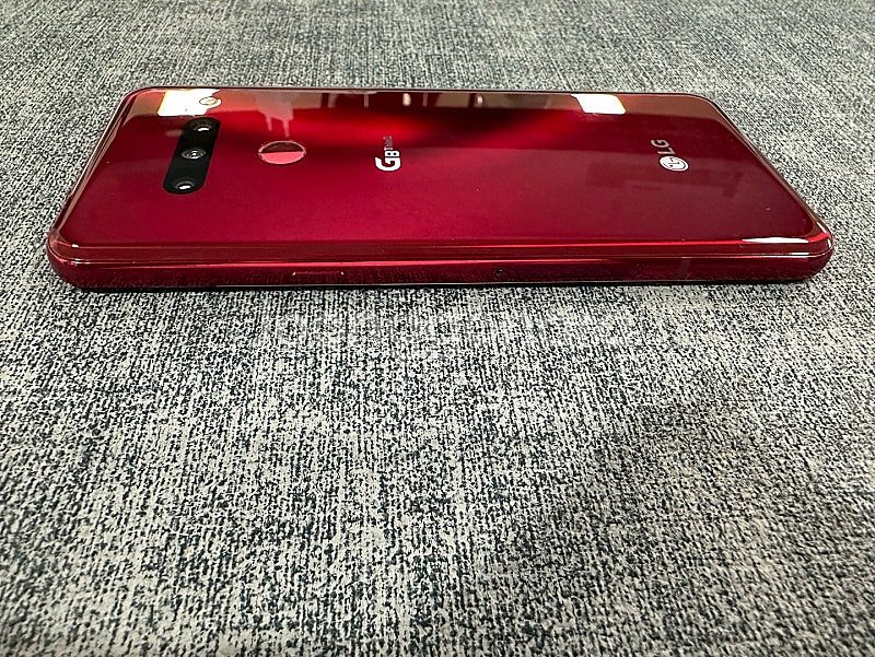 LG G8 128G 레드 무잔상 액정 미세한 금간 단말...--8