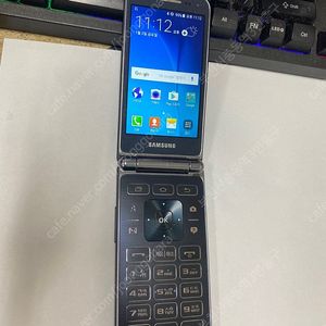 010744 KT 갤럭시폴더 블루 A급 8GB 효도폰 공부폰 학생폰 추천 5만 부천