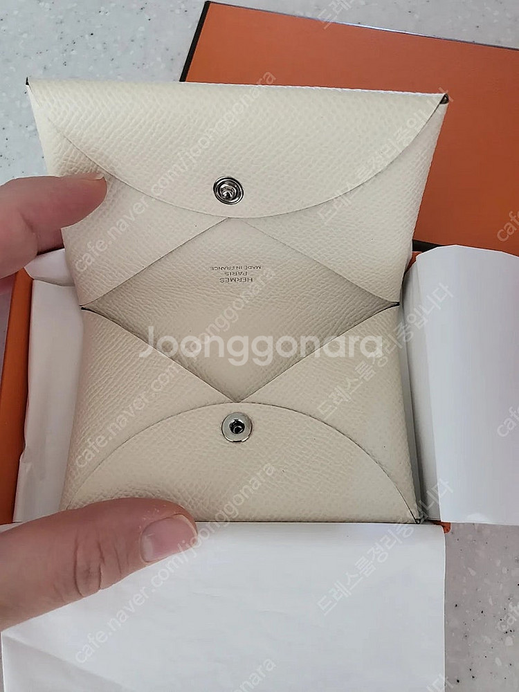 에르메스 칼비 나타 새상품(공홈구입)--2