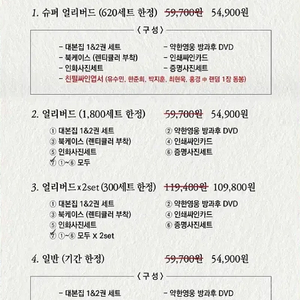 드라마 약한영웅 class1 대본집 얼리버드 구해요