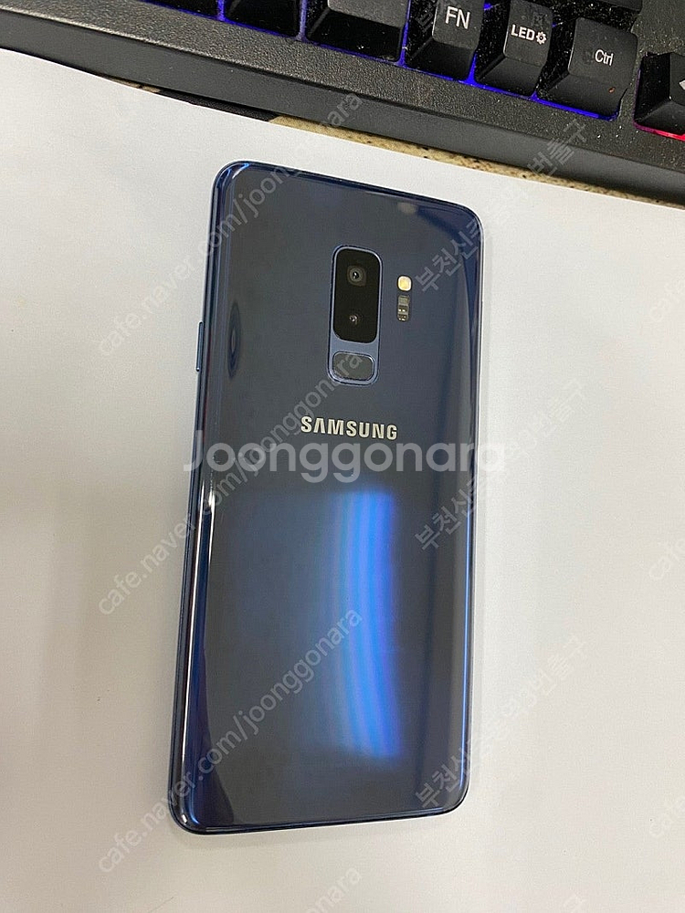 205549 갤럭시S9플러스 갤럭시S9+ 블루 외관SS...--0