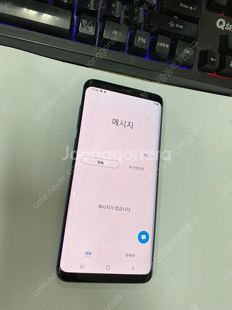 205549 갤럭시S9플러스 갤럭시S9+ 블루 외관SS...--3