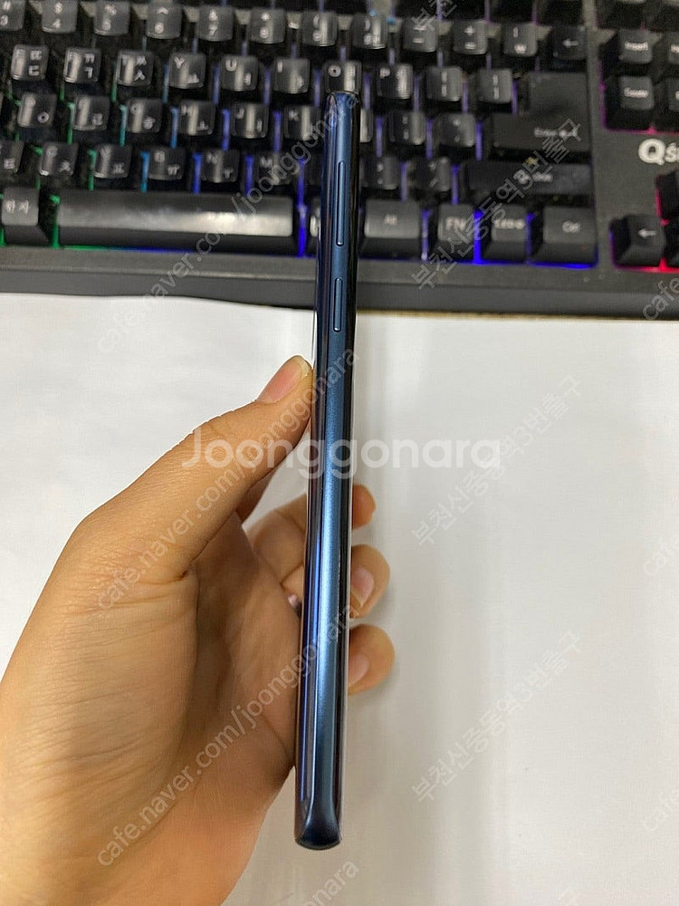 205549 갤럭시S9플러스 갤럭시S9+ 블루 외관SS...--5