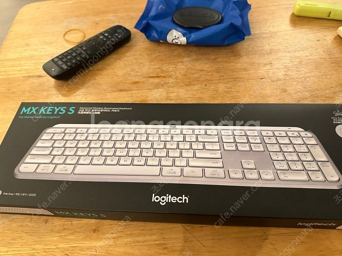 새상품) MX KEYS S 화이트 페일그레이 (일반/f...--0
