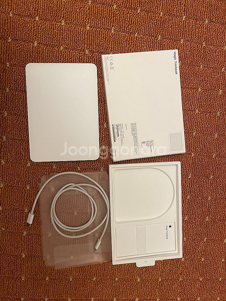 애플 매직 트랙패드2 usb-c타입 케이블 포함--5