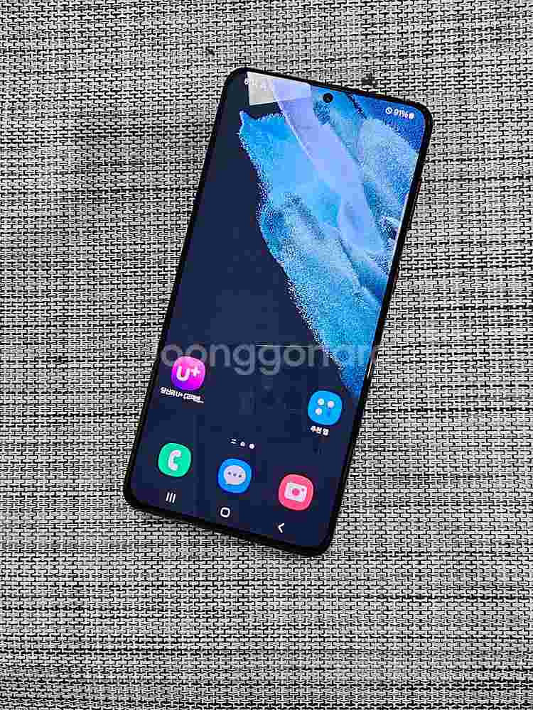 (무잔상) 갤럭시 S21플러스 256G 블랙 21년 3...--2