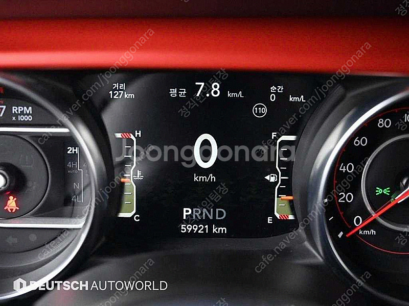 지프 글래디에이터 36 루비콘 4WD 중고차 최저가 판...--7