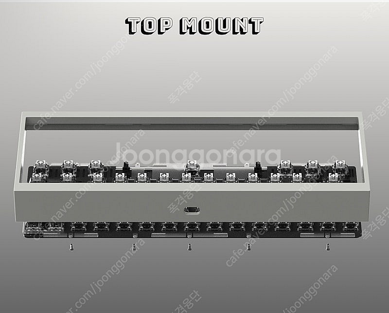 KBDFANS Tofu60 2.0 HHKB 그레이--0