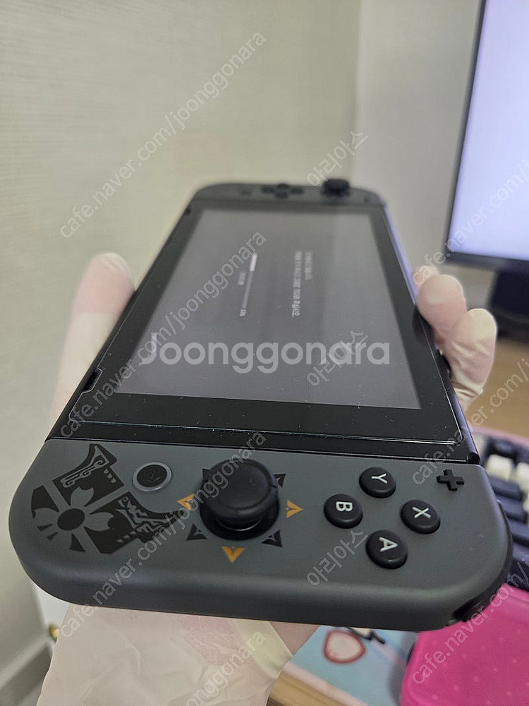 닌텐도 스위치1 몬스터헌터 라이즈 에디션 팝니다.--7
