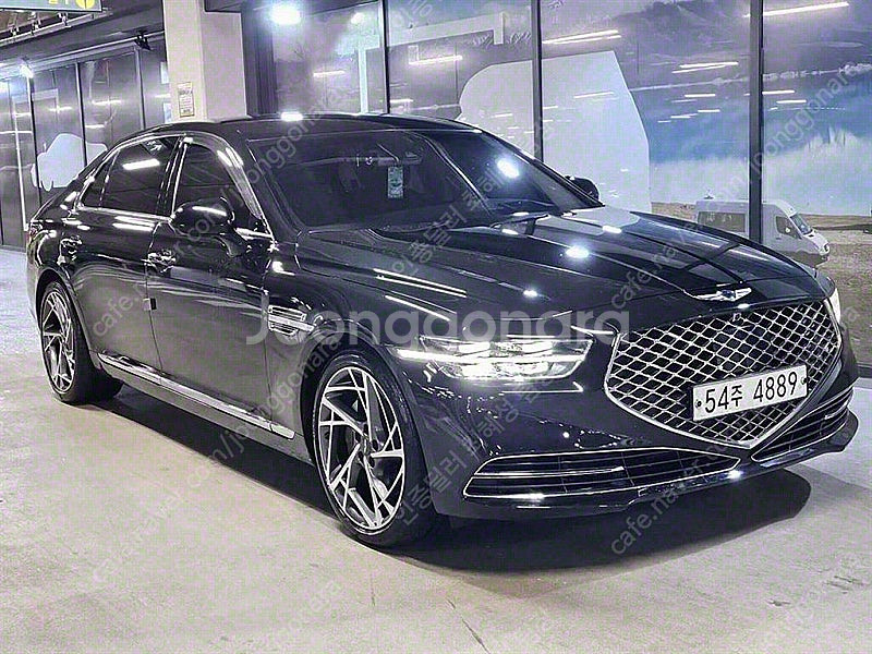 제네시스 G90 중고차 가격 제네시스 중고 검정색 20...--0
