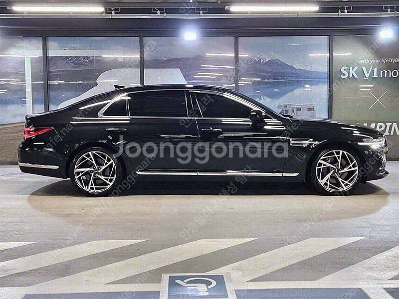제네시스 G90 중고차 가격 제네시스 중고 검정색 20...--3